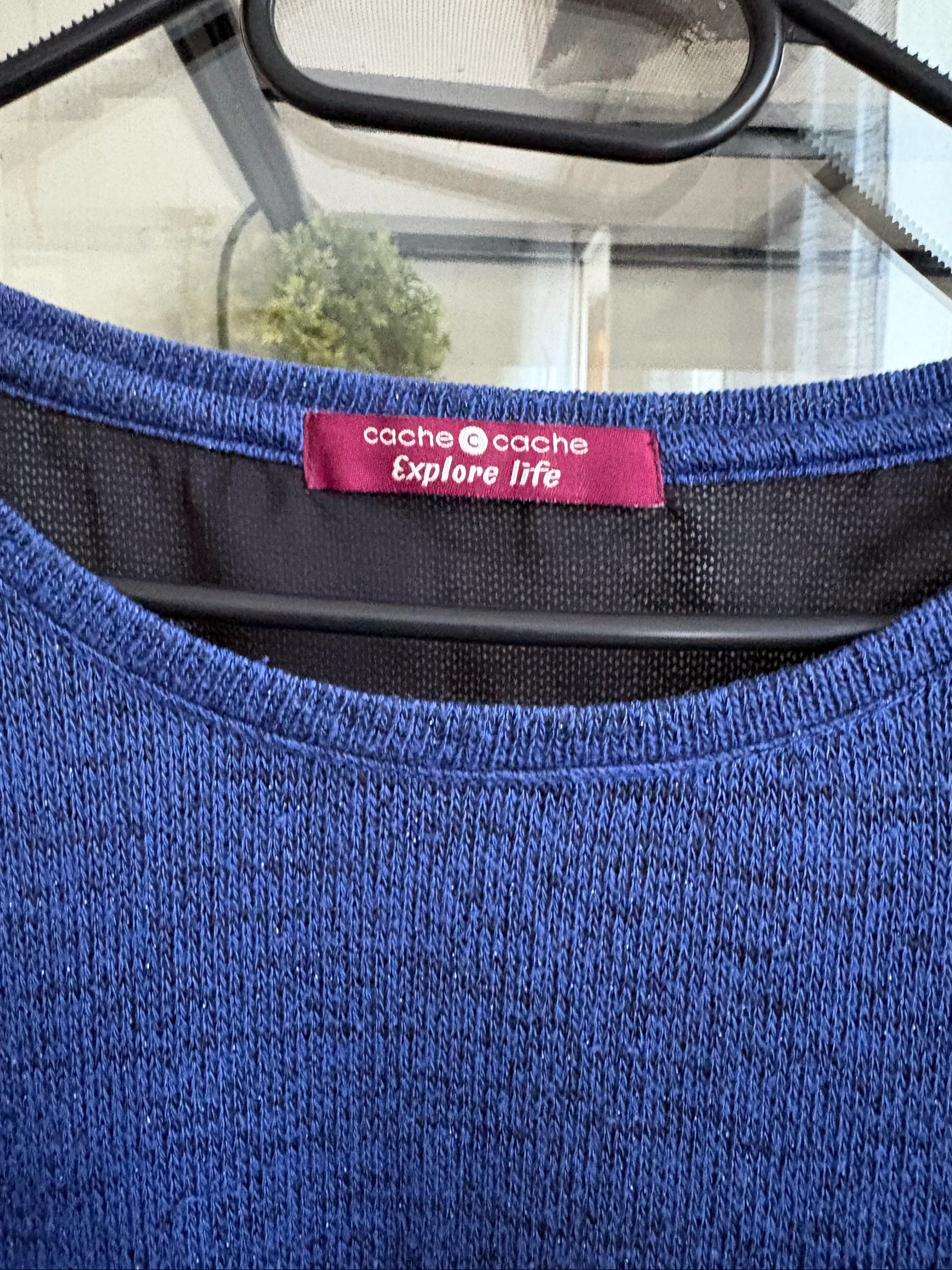 Suéter de mujer talla L azul marino – photo 3